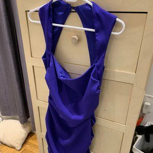 Nicole Miller Ruched Cocktail Dress